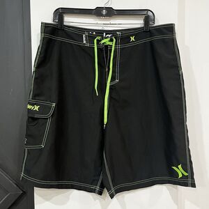 Hurley Men’s One And Only Board Shorts Size 36 Waist Summer Beach Surf Swim